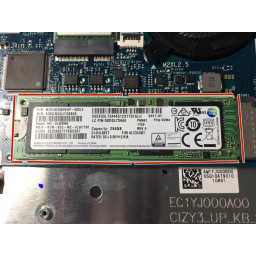 Замена Lenovo Yoga 720 SSD